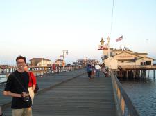 Matthias auf der Pier